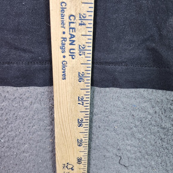 Vintage Fruit Of The Loom Shirt Mens Large Black Colorful Patchwork Graphic Tee - Picture 4 of 6